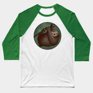 Sloth sleepy Baseball T-Shirt